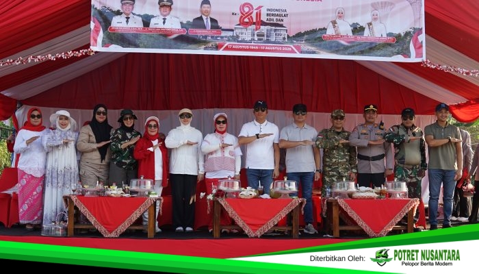 Karnaval HUT RI ke-81 di Konsel Kobarkan Patriotisme ASN dan Semangat Kebangsaan