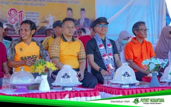 Buka Porseni di Laeya, Irham Kalenggo Ajak Warga Perkuat Persaudaraan dan Jaga Generasi Muda