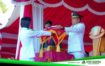Paskibaraka Konawe Selatan Sukses Kibarkan Merah Putih, Irham Dorong ASN hingga Kades “Terus Bekerja Giat”