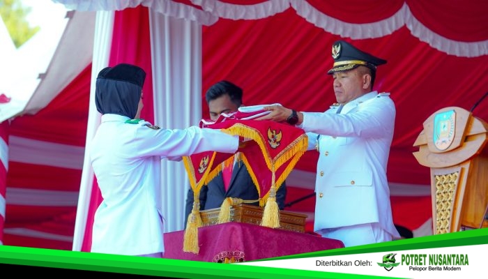 Paskibaraka Konawe Selatan Sukses Kibarkan Merah Putih, Irham Dorong ASN hingga Kades “Terus Bekerja Giat”