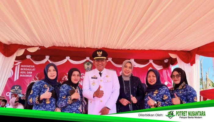 Pendamping SDM PKH Pattallassang Hadiri Upacara HUT ke-81 RI, Teguhkan Semangat Pengabdian dan Kebangsaan