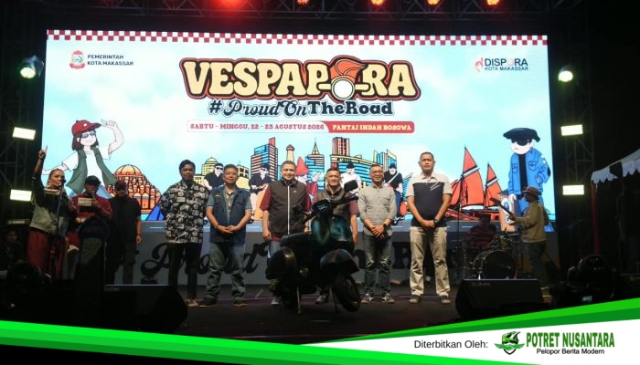VESPAPORA 2026 Jadi Langkah Awal, Wali Kota Appi Bidik Komunitas Vespa Dunia ke Makassar