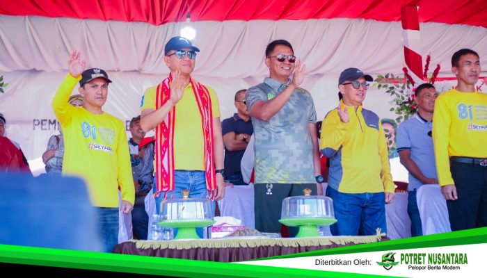 Porseni Palangga Resmi Dibuka, Irham Kalenggo Serukan Sportivitas dan Lindungi Generasi Muda