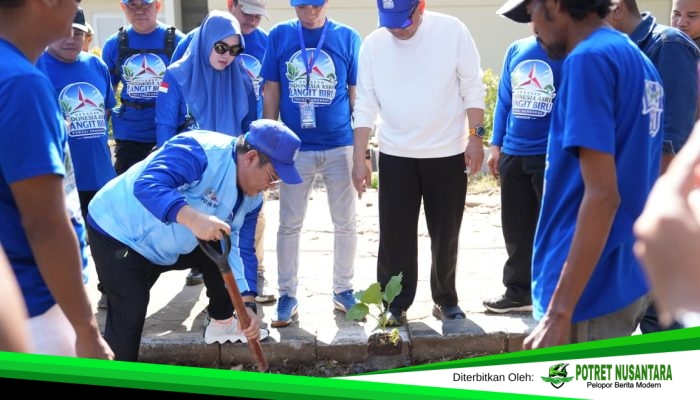 Gerakan Indonesia Asri di Pantai Losari, Appi: Menanam Pohon adalah Menanam Harapan untuk Makassar