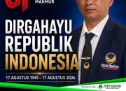 Anggota DPRD Soppeng Bahtiar Mase Sampaikan Ucapan Dirgahayu RI ke-81