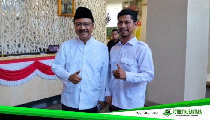 Kunjungan Mensos Gus Ipul Bakar Semangat Muhammad Fadhil Jangkau Anak Keluarga Sangat Kurang Mampu
