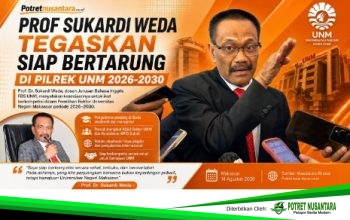 Prof Sukardi Weda Tegaskan Siap Bertarung di Pilrek UNM 2026-2030