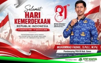 81 Tahun Merdeka: Menjaga Warisan ketulusan dan kesederhanaan Para Pendahulu Bangsa, Menjemput Indonesia Emas 2045