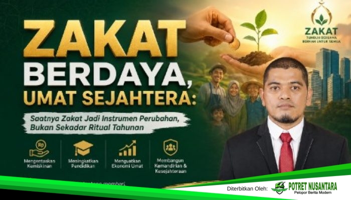ZAKAT BERDAYA, UMAT SEJAHTERA: Saatnya Zakat Jadi Instrumen Perubahan, Bukan Sekadar Ritual Tahunan