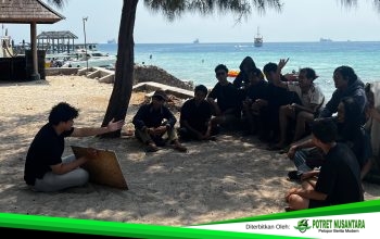 Healing di Samalona, Anak Muda Gelar Diskusi Sejarah