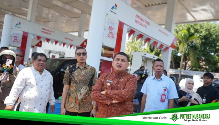 Wali Kota Appi Turun ke Area SPBU Berdialog dengan Warga, Minta Seluruh Fasilitas SPBU Dioptimalkan