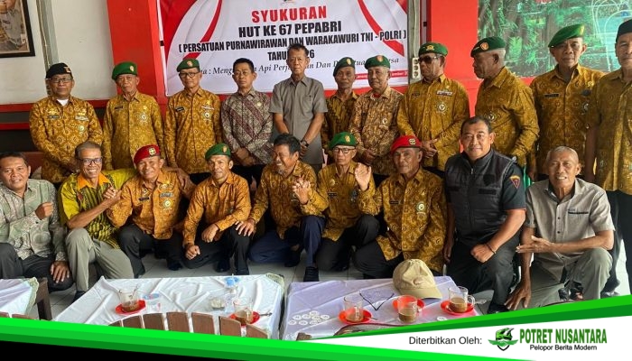 Bahtiar Mase Hadiri Syukuran HUT PEPABRI Soppeng, Mayor Purn. Sudirman Tekankan Pentingnya Silaturahmi dan Semangat Kebersamaan Purnawirawan