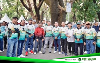 Bersama Mentan RI, Wali Kota Munafri Ramaikan Fun Walk Dies Natalis ke-70 Unhas
