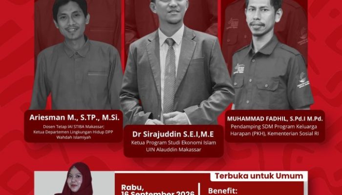 Ketua Prodi Ekonomi Islam UIN Alauddin Jadi Narasumber Seminar Nasional Ekonomi Hijaur