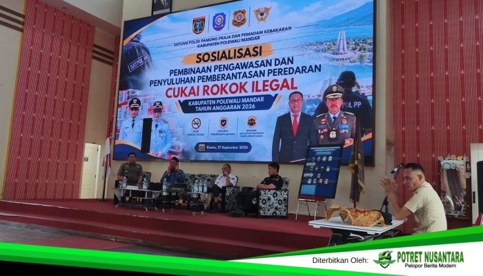 Marak Rokok Ilegal di Polman, Daerah Kehilangan Pendapatan Rp1.000 per Batang