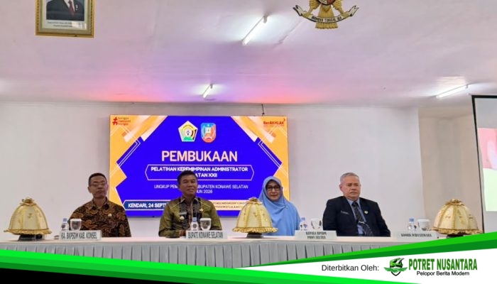 Pemkab Konawe Selatan Gelar Pelatihan Kepemimpipinan Administrator Anggota PKA XX II Demi Tata Kelola Daerah Berdaya Saing