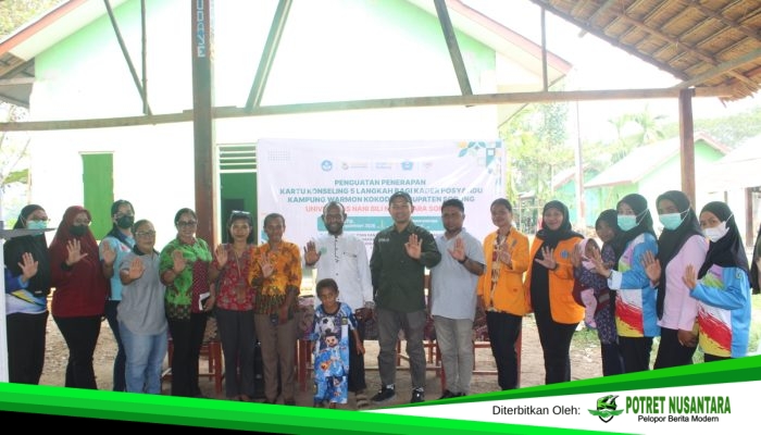 UNBN Sorong Perkuat Kapasitas Kader Posyandu melalui Kartu Konseling 5 Langkah