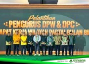 Hadiri Pelantikan PBB Sultra, Bupati Irham Kalenggo Dorong Sinergi Lintas Elemen untuk Pembangunan Daerah