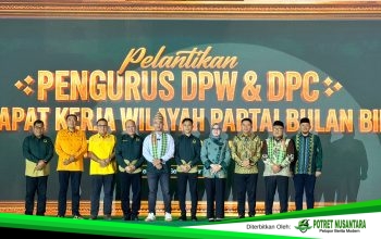 Hadiri Pelantikan PBB Sultra, Bupati Irham Kalenggo Dorong Sinergi Lintas Elemen untuk Pembangunan Daerah