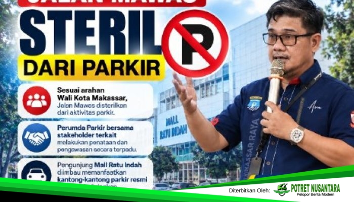 Perumda Parkir Makassar Raya Sterilkan Jalan Mawas Pascainsiden Penikaman