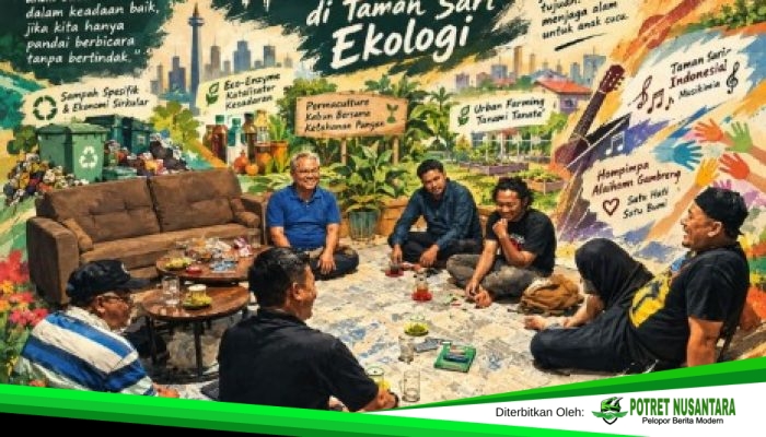 Hompimpa di Taman Sari Ekologi