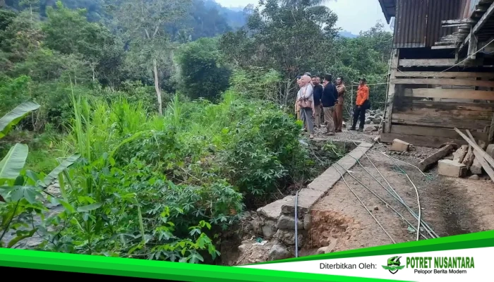 Erosi Sungai Pappandangan, 30 Rumah Warga Terancam Hilang
