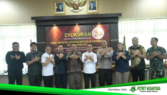 Bupati dan Wabup Soppeng Hadiri Syukuran Harlah Kejaksaan RI ke-81, Perkuat Sinergi Penegakan Hukum