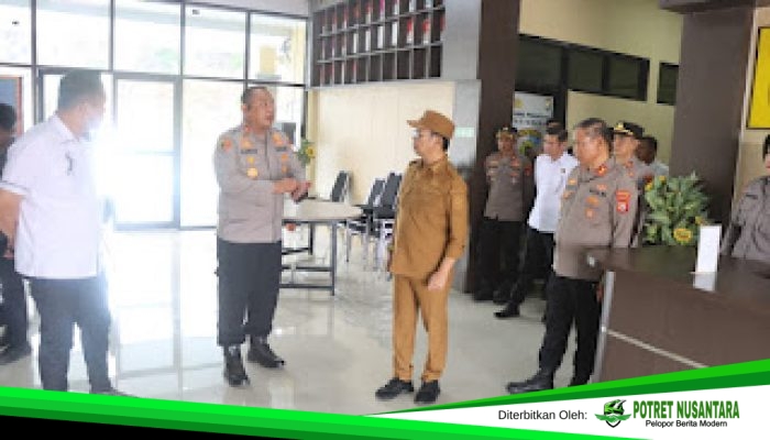 Bupati Suwardi Haseng Bersama Kapolres Soppeng Pantau Kondisi Ruang Tahanan