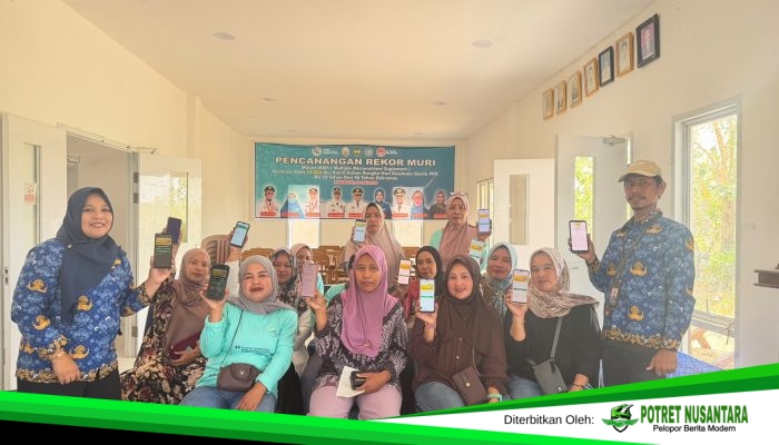 Perkuat Layanan Digital, Pendamping PKH Parangloe Dampingi Ketua Kelompok Daftar IKD dan Agen Perlinsos