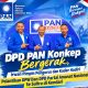 DPD PAN Konkep Bergerak, Irwan Pimpin Pengurus dan Kader Hadiri Pelantikan DPW Dan DPD Partai Amanat Nasional Se Sultra di Kendari