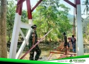 Jembatan Garuda Kunyi Mulai Dipasangi Gelagar Baja, Warga Nantikan Akses Ekonomi
