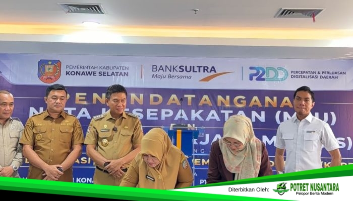 Pemkab Konawe Selatan Resmi Gunakan Kartu Kredit Pemerintah Daerah Bersama Bank Sultra