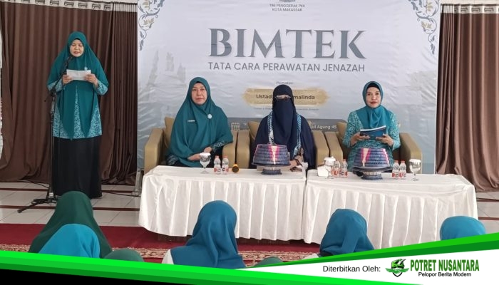 Perkuat Kepedulian Sosial, TP PKK Makassar Latih Kader Mengurus Jenazah