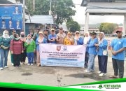 Peduli Dampak Asap Karhutla Samudra UMKM Malteng Gelar Bagi-Bagi Ribuan Masker Gratis