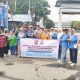 Peduli Dampak Asap Karhutla Samudra UMKM Malteng Gelar Bagi-Bagi Ribuan Masker Gratis