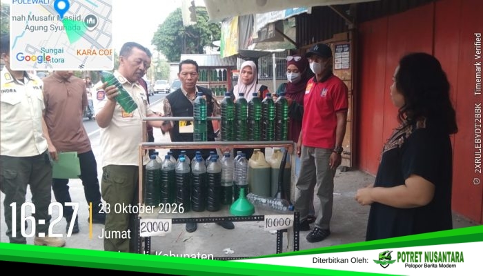 SPBU Tak Lagi Antre, Pedagang BBM Eceran di Polman Diminta Turunkan Harga