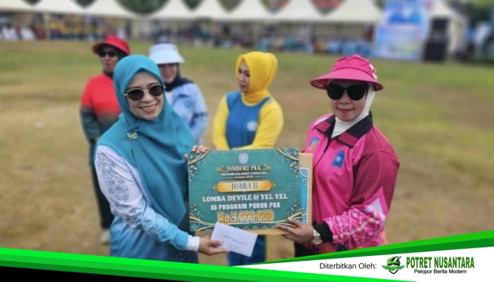 Hadir di Wakatobi, TP PKK Konsel Raih Sejumlah Prestasi pada HKG PKK ke – 54