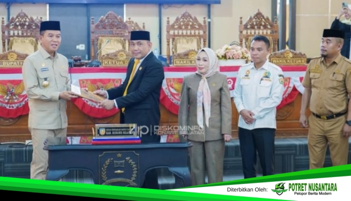Rapat Paripurna DPRD Konawe Selatan Tetapkan APBD Perubahan 2026 Sebesar Rp1,48 Triliun